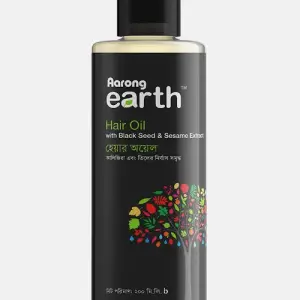 Aarong Earth Hair Oil with Black Seed and Sesame Extract (200ml)