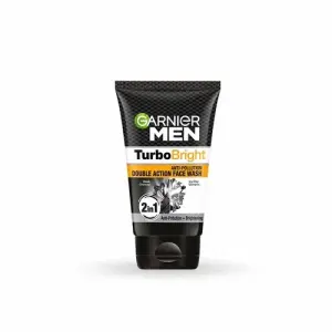 Garnier Men Facewash-Turbo Bright Double Action-50g