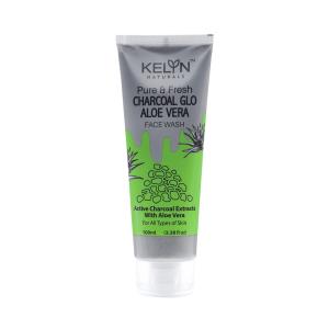 Kelin Face Wash Charcoal Goal Alov Vera-100ml