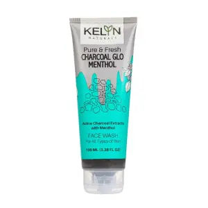 Kelin Face Wash Charcoal Goal Menthol-100ml
