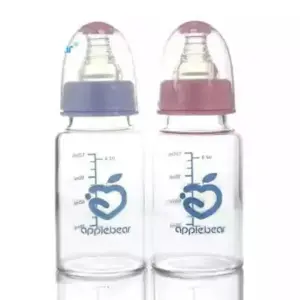 Glass Feeding Bottle With Box-200ml