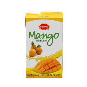 PRAN Mango Fruit Drink Tetra Pack-125ml
