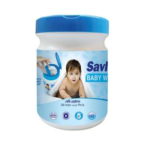 savlon baby wipes jar-160pcs