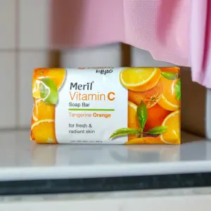 Meril Vitamin C Soap - Tangerine Orange - 100gm