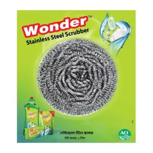 wonder stainless steel scrubber-Small