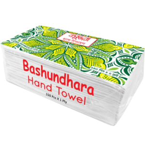 Bashundhara Hand Towel Tissue-150pcs