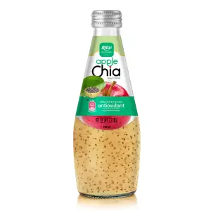 Chia Seed Drink with Apple Flavor