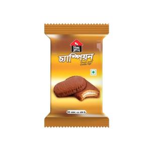 Bisk Club Champion Chocolate Coated Biscuit - 35gm