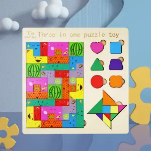 Three In One Puzzle Toy